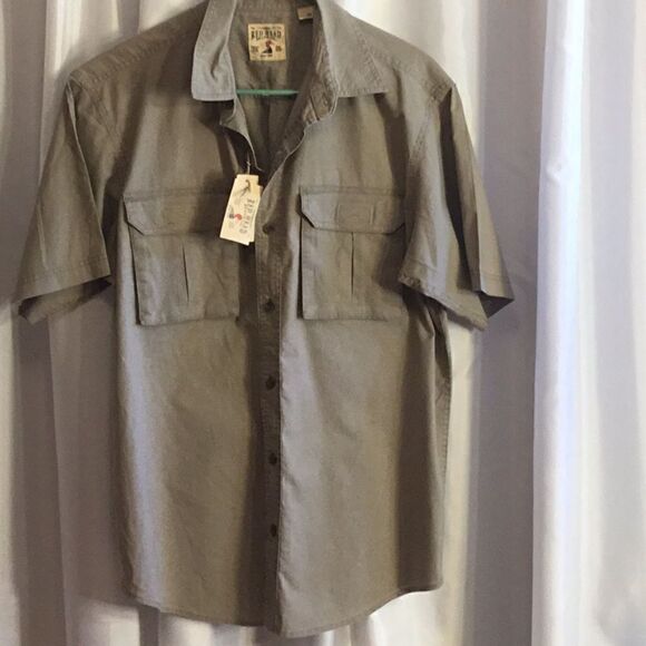 NWT 100% cotton shirt in a greenish color in size med by RED HEAD BRAND - Picture 1 of 10